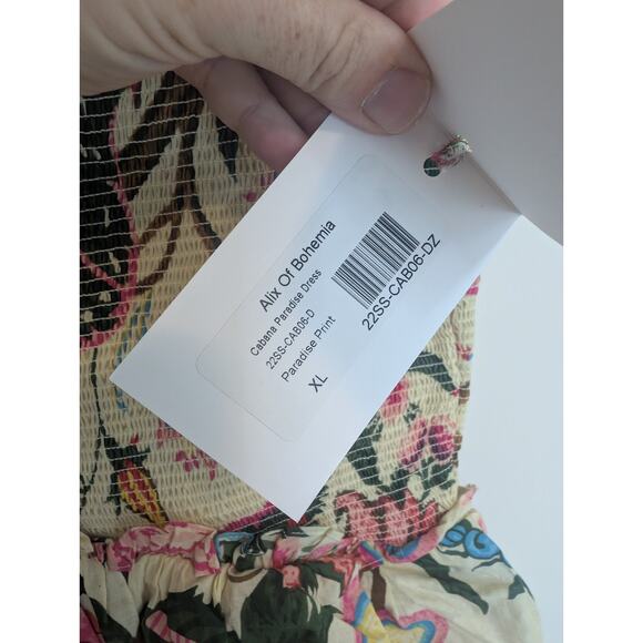 NWT Alix of Bohemia Cabana Paradise Ruffle Dress Size XL - Picture 6 of 12
